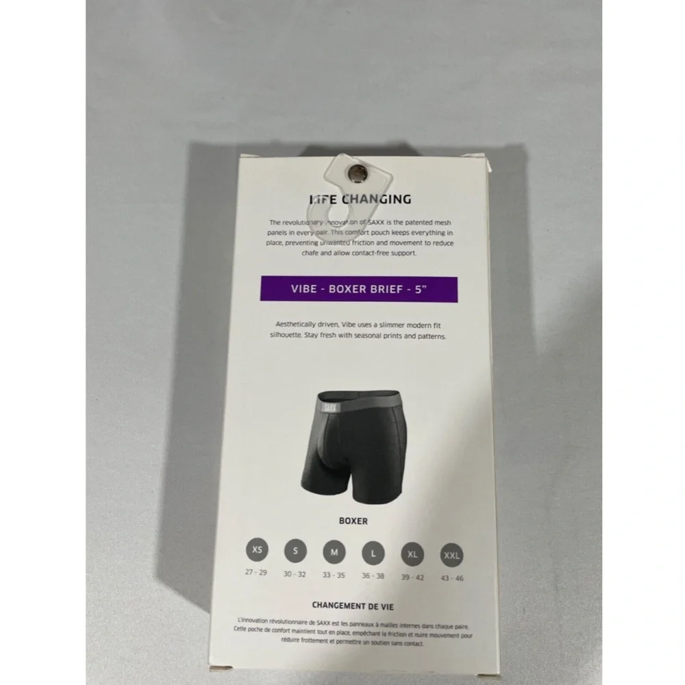 NIB SAXX [ Small ] Vibe‎ Modern Fit Stretch 5